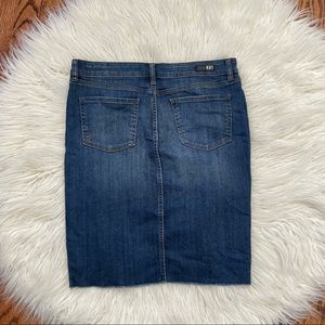 Kloth Connie Denim Jean Skirt 